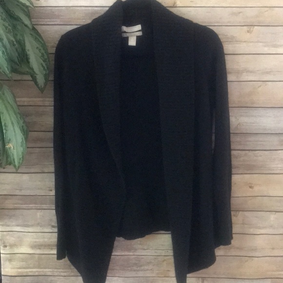 Banana Republic Sweaters - Banana Republic • Black shawl collared cardigan